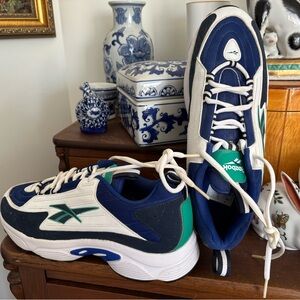 Reebok Women's Shoes in Blue, Green, and White